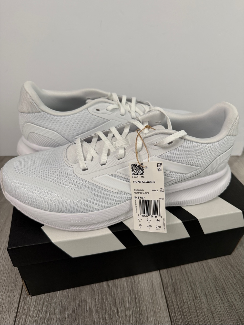 Adidas Men’s Runfalcon Running Shoes NWT Size 10